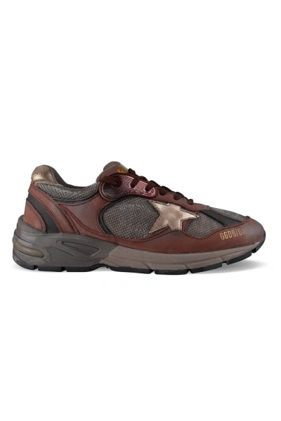 Golden Goose Deluxe Brand Men Sneakers Running Dad In Gray