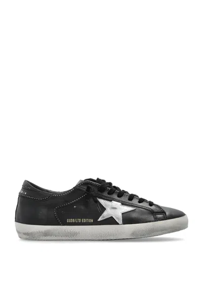 Golden Goose Trainers Super-star Classic With List In Black