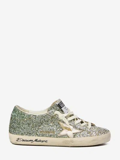 Golden Goose Super Star Sneakers In Gray