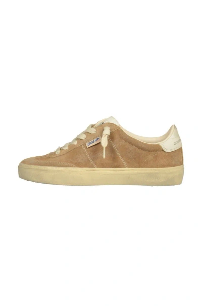 Golden Goose Deluxe Brand Soul Star Lace In Tobacco White Milk