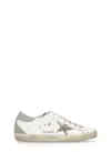 Golden Goose White Super Star Classic Sneakers In White