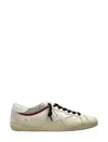 Golden Goose Multicolor Leather Super Star Sneakers In White