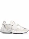 Golden Goose Running Dad Textured Sneakers In White