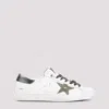 Golden Goose White Lace Up Sneakers