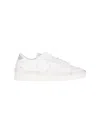 Golden Goose White Stardan Leather Sneakers With Star Motif In White