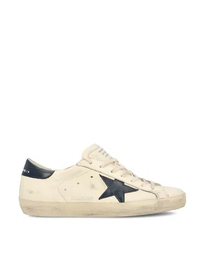 Golden Goose Superstar Sneakers In Beige