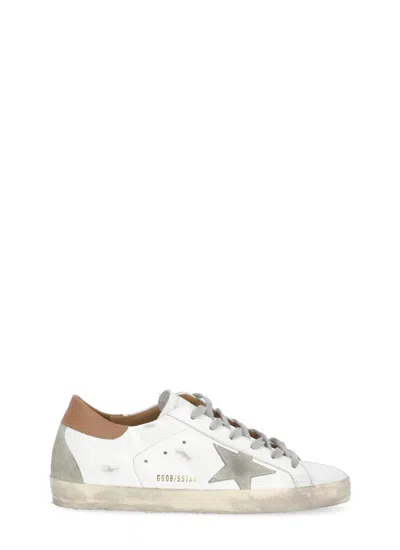 Golden Goose Super-star Classic With Spur Sneakers In Cuoio