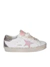 Golden Goose Unisex Hi Star Lace Up Sneakers In White