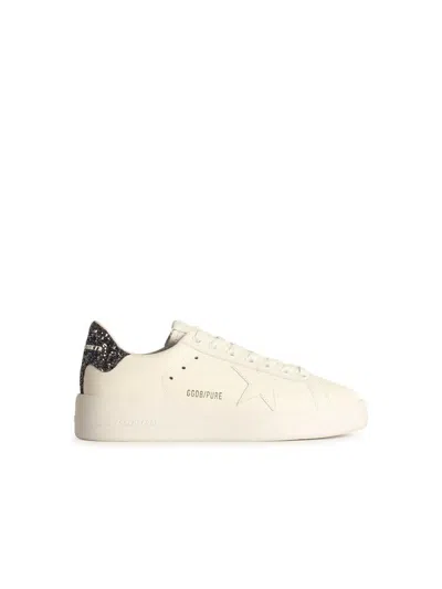 Golden Goose Pure Star White Leather Shoes