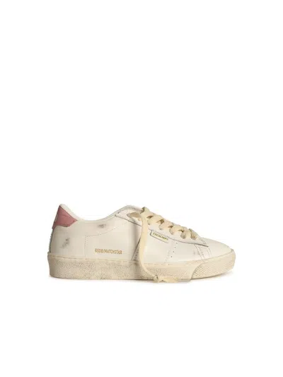 Golden Goose Matchstar Low-top Sneakers In White