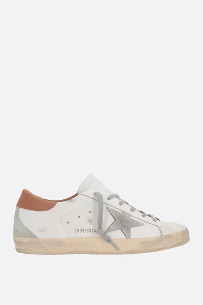 Golden Goose Sneakers In White+ice+light Brown