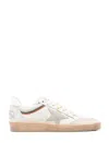 Golden Goose Ballstar Sneakers In Nappa And Nylon In Neutral