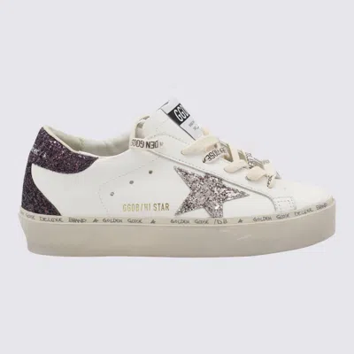 Golden Goose White Hi Star Classic Sneakers