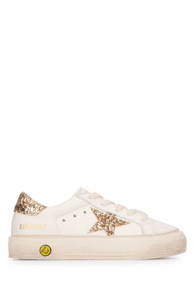 Golden Goose Kids' Sneakers In Whitegold