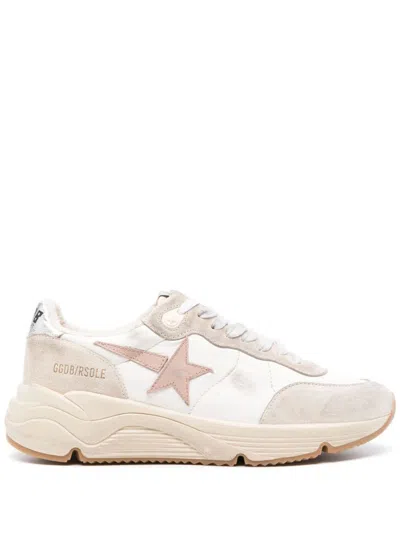Golden Goose Sneakers In White/seedpearl/silver
