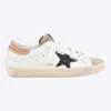 Golden Goose Deluxe Brand Women Super-star Classic With List Low-top Leather Sneakers In Multi