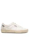 Golden Goose Soul Star Low-top Leather Sneakers With Used Effect In Neutrals