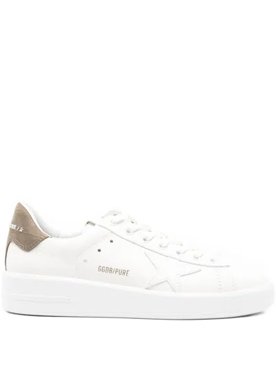 Golden Goose Sneakers With Star Application In White