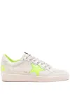 Golden Goose Man Sneakers Light Green Size 8 Leather In Green