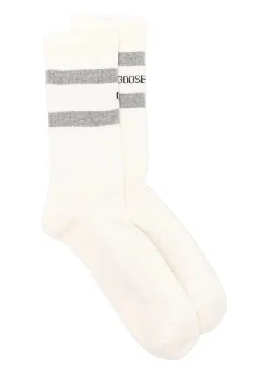Golden Goose Sock High Rib Stripe