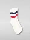 Golden Goose Ribbed Knit Mid-calf Hosiery In White