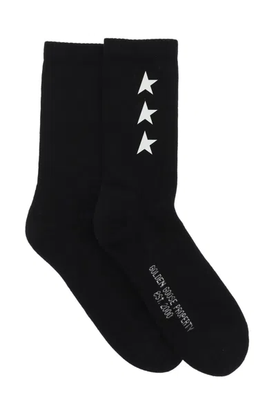 GOLDEN GOOSE SOCKS WITH LOGO