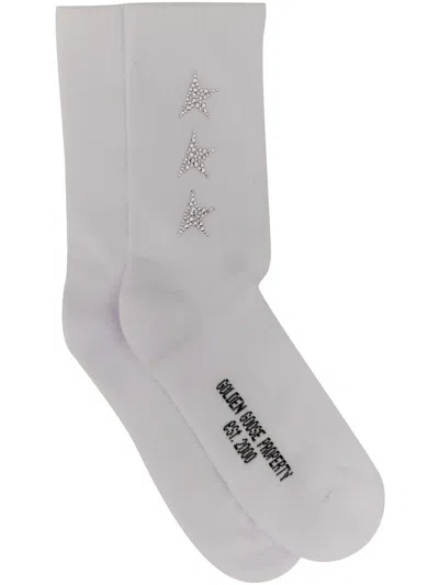 GOLDEN GOOSE SOCKS WITH LOGO