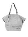 Golden Goose Soft Textured Grey Shoulder Bag With Versatile Carrying Options In Gray
