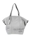 Golden Goose Soft Textured Grey Shoulder Bag With Versatile Carrying Options In Gray