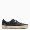 Golden Goose Soul-star Nappa Upper Leather Hf Tongue Suede Heel In Black