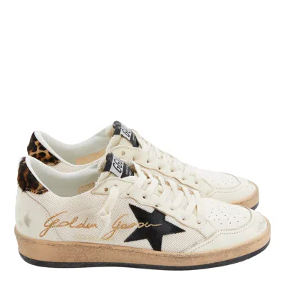 Golden Goose Soul-star Horsy Sneakers In Leopard Print