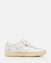 Golden Goose Womens Silver Com Soulstar 70192 Logo-print Leather Low-top Trainers In Silver