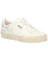 Golden Goose Soul Star Leather Sneaker In White