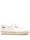 Golden Goose Soul-star Sneakers With Metallic Accent In White