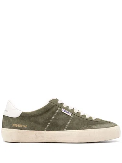 GOLDEN GOOSE GOLDEN GOOSE SOUL-STAR LEATHER SNEAKERS
