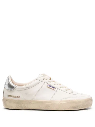 GOLDEN GOOSE SOUL-STAR LEATHER SNEAKERS