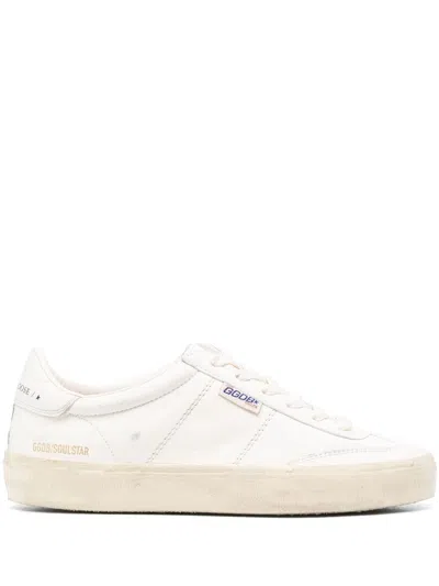 GOLDEN GOOSE SOUL STAR LEATHER SNEAKERS