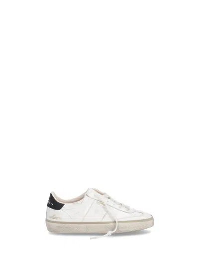 GOLDEN GOOSE GOLDEN GOOSE SOUL-STAR LEATHER UPPER TONGUE AND HEEL