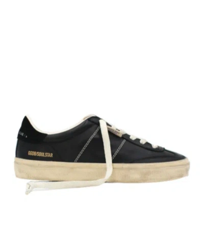 Golden Goose Soul Star Low-top Sneakers In Black