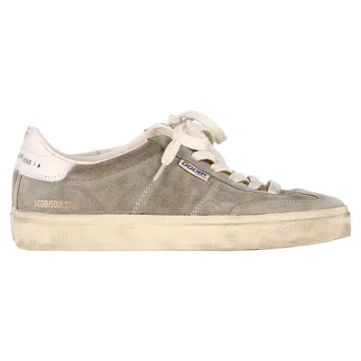 Golden Goose Soul Star Low-top Sneakers In Grey Suede In Gray