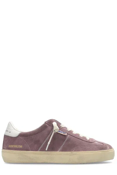 Golden Goose Soul Star Low-top Sneakers In Twilight Mauve/milk