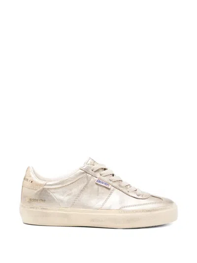 Golden Goose Soul Star Laminated Upper Toe And Tongue Crack Suede Heel In Multi
