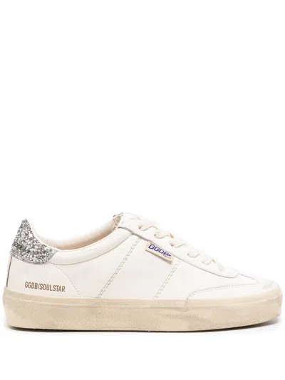 Golden Goose Soul Star Mini Sneakers For Women In Silver