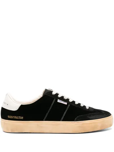 Golden Goose Soul-star Shoes In 90415 Black/milk