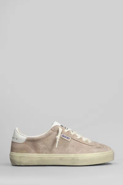 Golden Goose Soul Star Sneakers In Rose-pink Suede