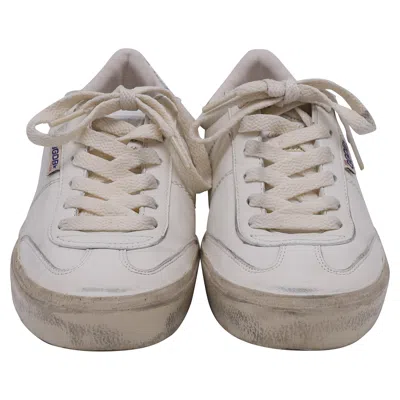Golden Goose Soul-star Sneakers In White Leather