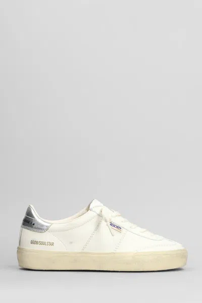 Golden Goose Soul Star Sneakers In White