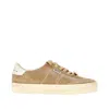 Golden Goose Soul Star Suede Sneakers With White Leather Heel Tab In Brown
