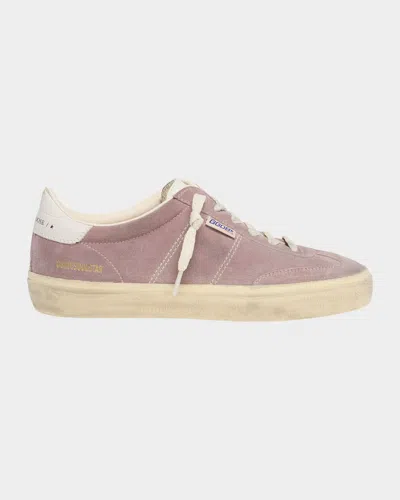 Golden Goose Soul Star Suede Low-top Sneakers