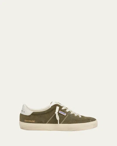 GOLDEN GOOSE SOUL STAR SUEDE LOW-TOP SNEAKERS